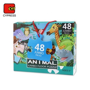 Cartoon Forest Animals Pattern <strong>Jigsaw</strong> Puzzle Paper <strong>3D</strong> Puzzle <strong>Jigsaw</strong> - Product Image 5