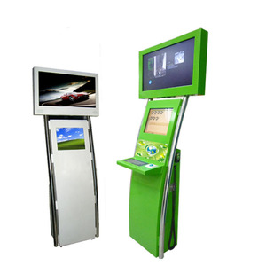Nhà máy cung cấp LCD Màn Hình Kép kiosk Thanh Toán tùy chỉnh ATM ngân hàng hệ thống xếp hàng với máy in - Product Image 6