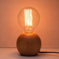 Nouveau design bois lampe en bois de style de cru de lampe antique lampe de table