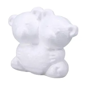 China Wholesale 10 Pcs Bear Modeling Foam Bear DIY Craft Polystyrene Styrofoam Model