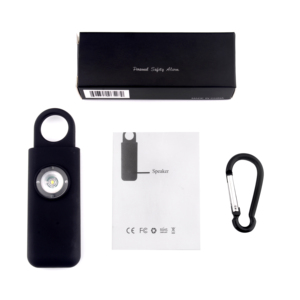 Lolifong 130db sirène d'autodéfense alarme de sécurité personnelle lampe de poche porte-clés alarme de sécurité personnelle pour personnes âgées - Product Image 6