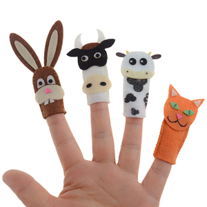 Giocattoli da Dito in Feltro a Forma di Animali Cartoon per Interazione Familiare Genitore-Figlio, Marionette da Dito all'Ingrosso - Product Image 2