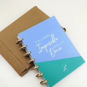 Großhandel Büro liefert Pastellfarbe benutzer definierte Innenseite Design College regierte Spiral Notebook a5
