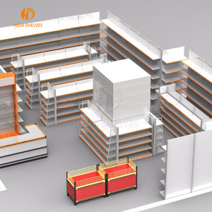 Estantería de góndola de supermercado, soporte de exhibición de aperitivos de Metal, equipo de supermercado para tienda de venta al por menor - Product Image 6