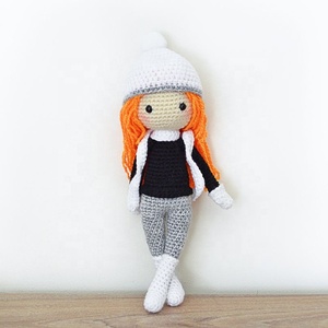 Poupées Em Crochet Amigurumi Baby Sisters, poupées au crochet mignonnes, faites à la main, jouets pour filles - Product Image 2
