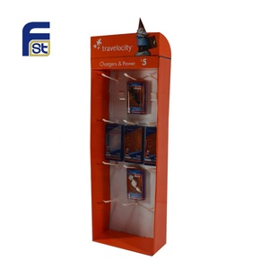 Poder ala cartón soporte de exhibición con base desmontable para juguete de tienda de venta al por menor - Product Image 1