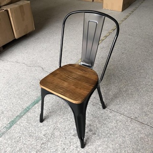 (SP-CS120) Set da Pranzo in Stile Industriale con Tavolo e Sedie in Metallo per Ristoranti - Product Image 6