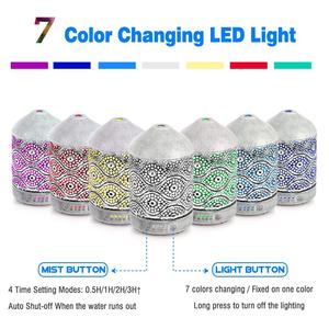 OEM sửa đổi thiết kế khuếch tán hương thơm kim loại với bộ khuếch tán màu trắng và đồng cổ điển - Product Image 6