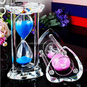Promotion CRYSTAL hourglass decoration the wedding favors gift for souvenir favors - Product Image 1
