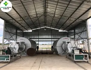 Tire Plastic Pyrolysis Automatic Waste Plastic Pyrolysis Plant Convert Plastic To Diesel Machine