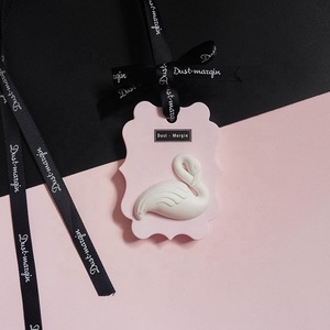 Diffuseur d'huiles essentielles <span class=keywords><strong>et</strong></span> d'arôme, pour aromathérapie, en céramique, rose, flamant rose, arôme, 28 INS - Product Image 3