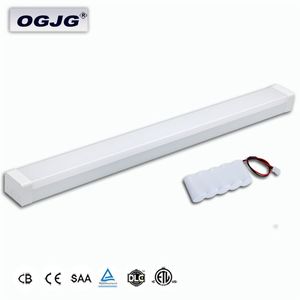 DLC ETL SAA TÜV <span class=keywords><strong>motion</strong></span> sensor notfall treppen decke led leuchtstoffröhre flure Aluminium 2ft 4ft 5ft linear leuchte - Product Image 1