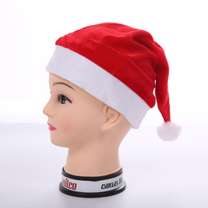 Cap de noël Doux En Peluche Santa Claus Vacances Fantaisie Robe Chapeaux - Product Image 5