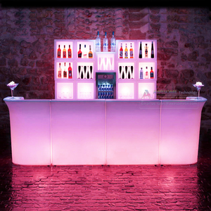Barra de <span class=keywords><strong>Bar</strong></span> Iluminada LED RGB de 16 <span class=keywords><strong>Colores</strong></span> con Control Remoto de Plástico Moderno y Portátil, Muebles para Eventos al Aire Libre, Fiestas y Clubes - Product Image 6