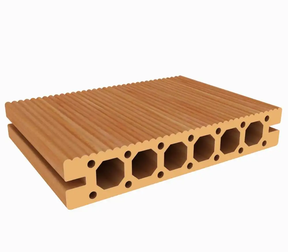 Plancher en bois composite, 1 pièce, usage extérieur et intérieur, bon marché, promo