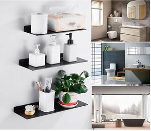 No Drilling <strong>Wall</strong> <strong>Mount</strong> <strong>Corner</strong> <strong>Shelves</strong> Adhesive Bathroom <strong>Shelf</strong> - Product Image 4