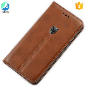 Calidad superior nuevo negocio Wallet caso pu cuero para iPhone 7 4.7 inch precio de fábrica para los hombres - Product Image 2