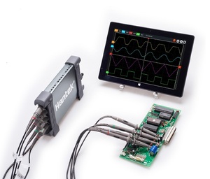 Hantek6074BD 70MHz Function Arbitrary Waveform Signal Generator <strong>PC</strong> <strong>Based</strong> <strong>USB</strong> Handheld 4 CH <strong>Oscilloscope</strong> FFT Spectrum Analyzer - Product Image 2