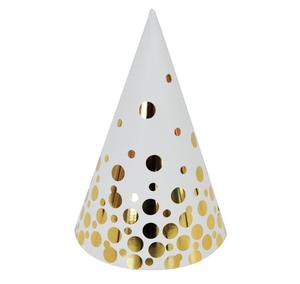 2019 New Gold Foli <span class=keywords><strong>happy</strong></span> new year paper party hats. - Product Image 2
