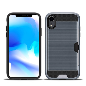 protector TPU de dibujo de alambre de fibra de carbono funda para teléfono celular para iPhonexr - Product Image 6