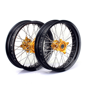 17 18 19 <span class=keywords><strong>21</strong></span> "Pouces Supermoto Moto Alliage <span class=keywords><strong>Jeu</strong></span> De Roues pour Honda Kawasaki Yamaha Suzuki et KTM - Product Image 3