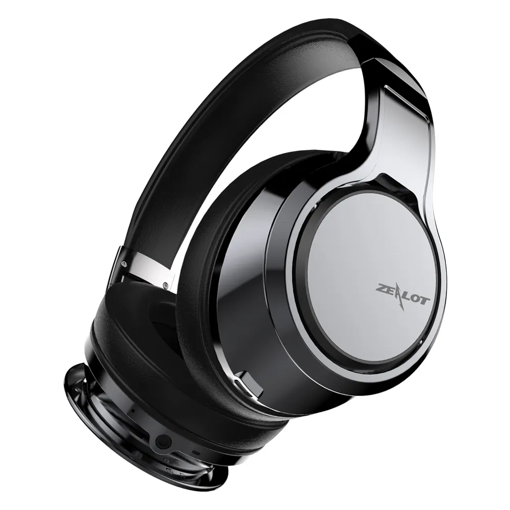 2020 Zelot Kualitas Tinggi Stereo Headset Nirkabel Bluetooth Super Bass Headphone untuk Laptop