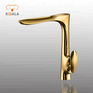 Nizza risparmio idrico Venus Stilografica D'oro Della Novità Caravan Wc Solido Cromato placcato Oro Bagno Rubinetto - Product Image 6