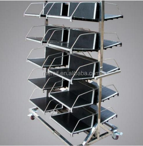 Panier suspendu en gros d'usine Chariot de stockage de PCB ESD/Chariot d'atelier ESD/Chariot de stockage de bobine ESD SMT - Product Image 3