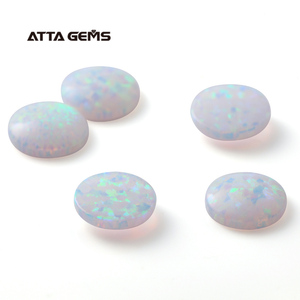 Redondo corte No.17B rojizo <span class=keywords><strong>blanco</strong></span> creado baratos vender Opal - Product Image 6