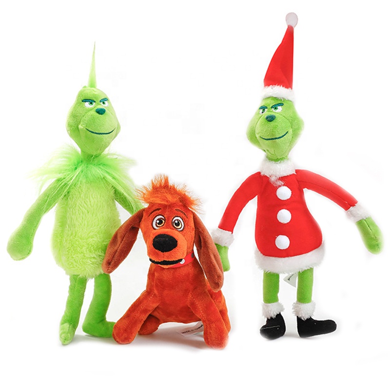 Color : 2pcs Demeha Bambola di Grinch di Natale 2Ifelike Grinch Doll 20 cm di Natale Grinch Baby Peluche Peluche Peluche Regali di Natale for Bambini Christmas Carino Giocattolo della Bambola
