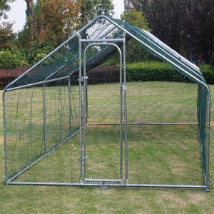 Clásicos de estilo <span class=keywords><strong>profesional</strong></span> transpirable caminar al aire libre Patio de Metal Pet pollo perrera - Product Image 3