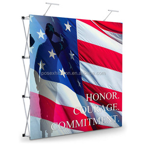 Nuevo 8ft portátil comercio <span class=keywords><strong>stand</strong></span> <span class=keywords><strong>banner</strong></span> de tela pantalla Pop pared - Product Image 6
