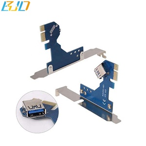 PCI-E x1 x4 x8 x16 zu Dual PCI Slots Adapter Pcie Express zu 2 pci Karte für die Übernahme Bitcoin Karte, goldene Karte - Product Image 6