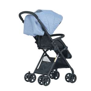 Sistema de Viaje para Niños, Cochecito de Bebé con Asiento Elevado y Bolsa de Compras, Cochecito Plegable para Bebés - Product Image 5