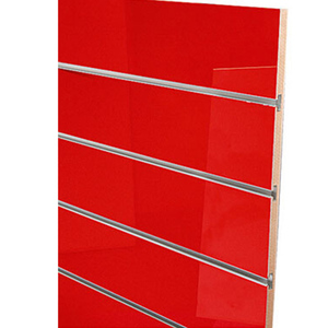 Vente chaude UV mélamine slatwall panneau pour la vente au détail affiche - Product Image 1