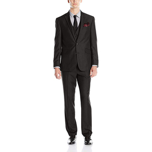 Nouvelle Offre Spéciale personnalisée <span class=keywords><strong>pas</strong></span> <span class=keywords><strong>cher</strong></span> affaires mince 3 pièces ensemble affaires mariage hommes costume - Product Image 2