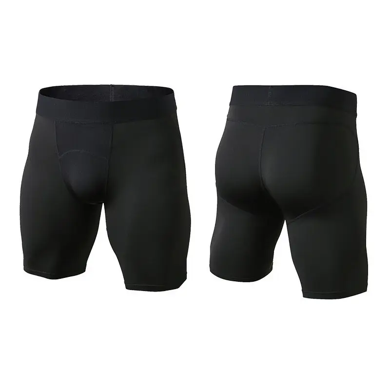 Men Compression Skinny Tights Fitness Sport Wears Short Quick Dry Slim Fit Gym Yoga Shorts