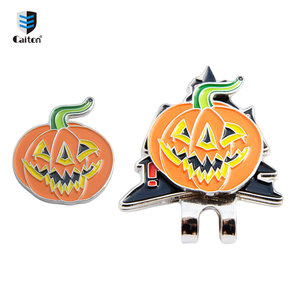 Caiton Halloween meltal clip del sombrero del golf del marcador de la bola de golf fábrica C257 - Product Image 2