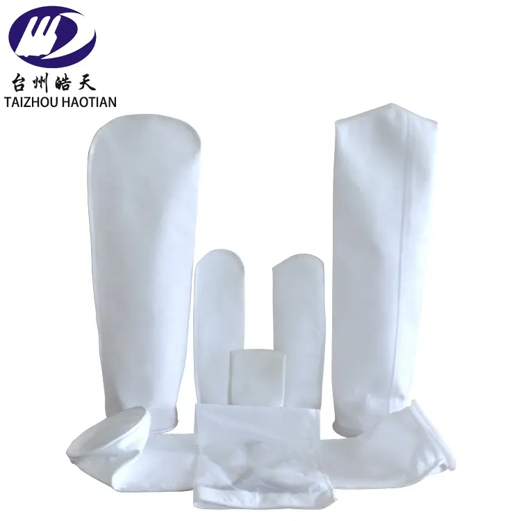 Non Woven Naaldvilt Water Vloeibare Filterzak Hoge Kwaliteit 100 150 200 Micron Polypropyleen Polyester