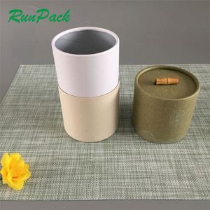 China de fábrica de comida para llevar <span class=keywords><strong>el</strong></span> paquete de cartón reciclable cilindro redondo caja de regalo - Product Image 2