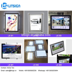 Alibaba <span class=keywords><strong>en</strong></span> España cartel magnética de caja de luz led cartel muestra - Product Image 6