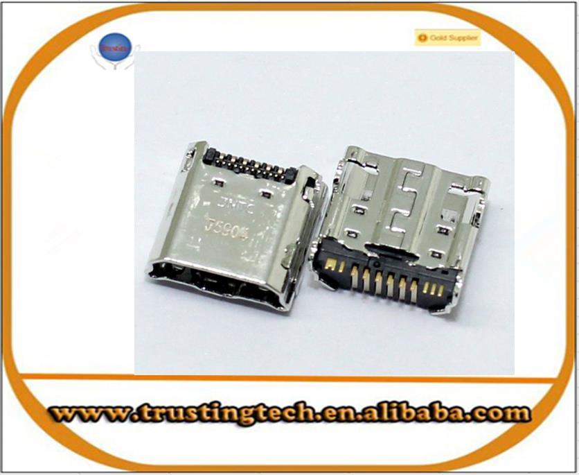 USB-разъем для зарядного устройства, микро-USB док-станция, зарядный порт, коннектор для Samsung Galaxy Tab 3 P5200 I9200 T210 T211