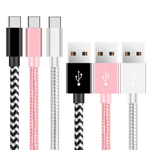 USB Loại C Cáp sạc nhanh cáp nylon bện USB Loại C USB sạc cáp dữ liệu cho Huawei Xiaomi - Product Image 4