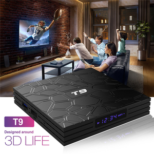 Android 8.1 Thông Minh TV Box T9 4GB RAM 32GB/64GB ROM Rockchip RK3328 H.265 4K Tùy Chọn 2.4 Gam/5Ghz Kép WIFI TVbox Set Top Box - Product Image 5