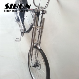 SIBON B0300102 26 "jante en alliage d'aluminium frein à disque gros pneu spécial araignée-net cadre chinois noir adulte vélo Chopper - Product Image 6