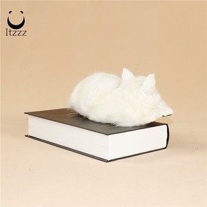 Simulazione realistica gatto peluche morbido farcito giocattolo bambola fotografia puntelli esemplare gatto <span class=keywords><strong>TV</strong></span> gatto decorativo - Product Image 4