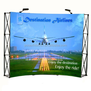 Nuevo 8ft portátil comercio <span class=keywords><strong>stand</strong></span> <span class=keywords><strong>banner</strong></span> de tela pantalla Pop pared - Product Image 4