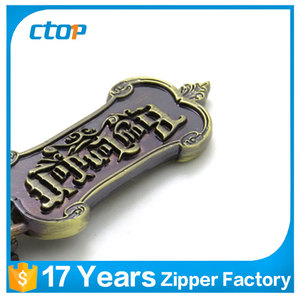 Venta caliente personalizada personal logo metal <span class=keywords><strong>cursor</strong></span> de la <span class=keywords><strong>cremallera</strong></span> y tirador - Product Image 6