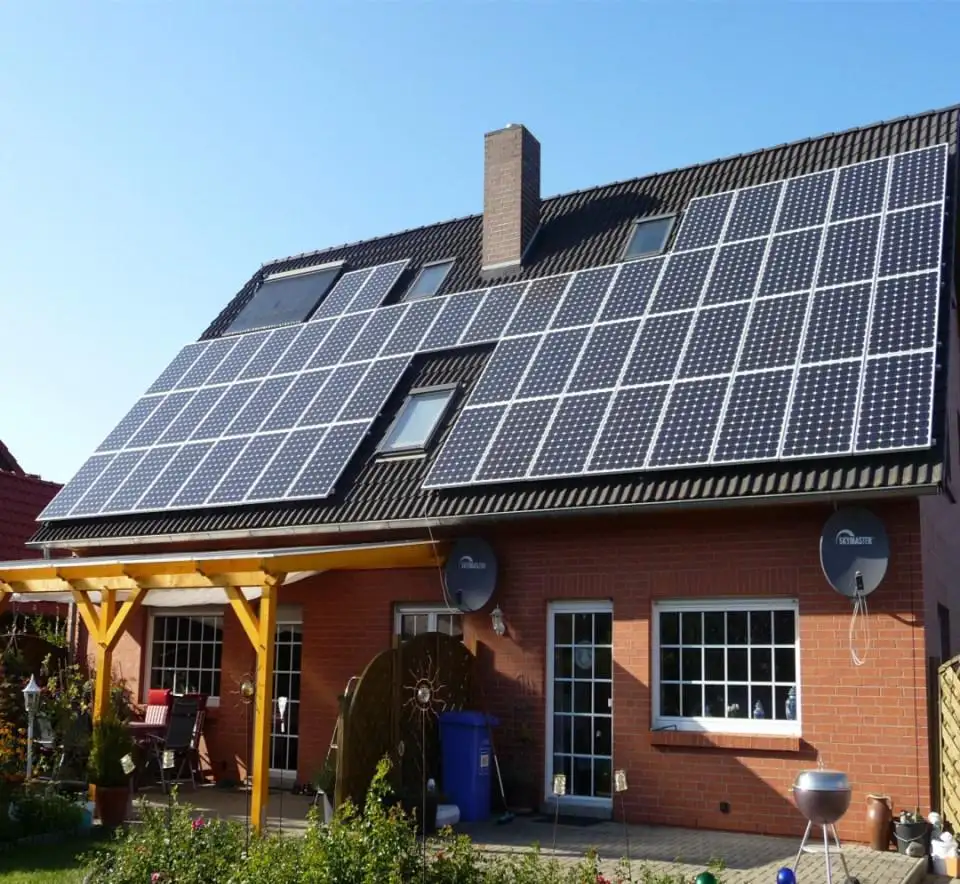 Alicosolar komple 10KW kapalı ızgara komple tasarım hibrid ev güneş enerjisi sistemi 5kw 10kw 20kw 30kw 50kw ev için