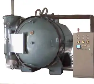 1350.C High Pressure Gas Quenching Furnace for Steel heat treatment, 600x600x900mm chamber size